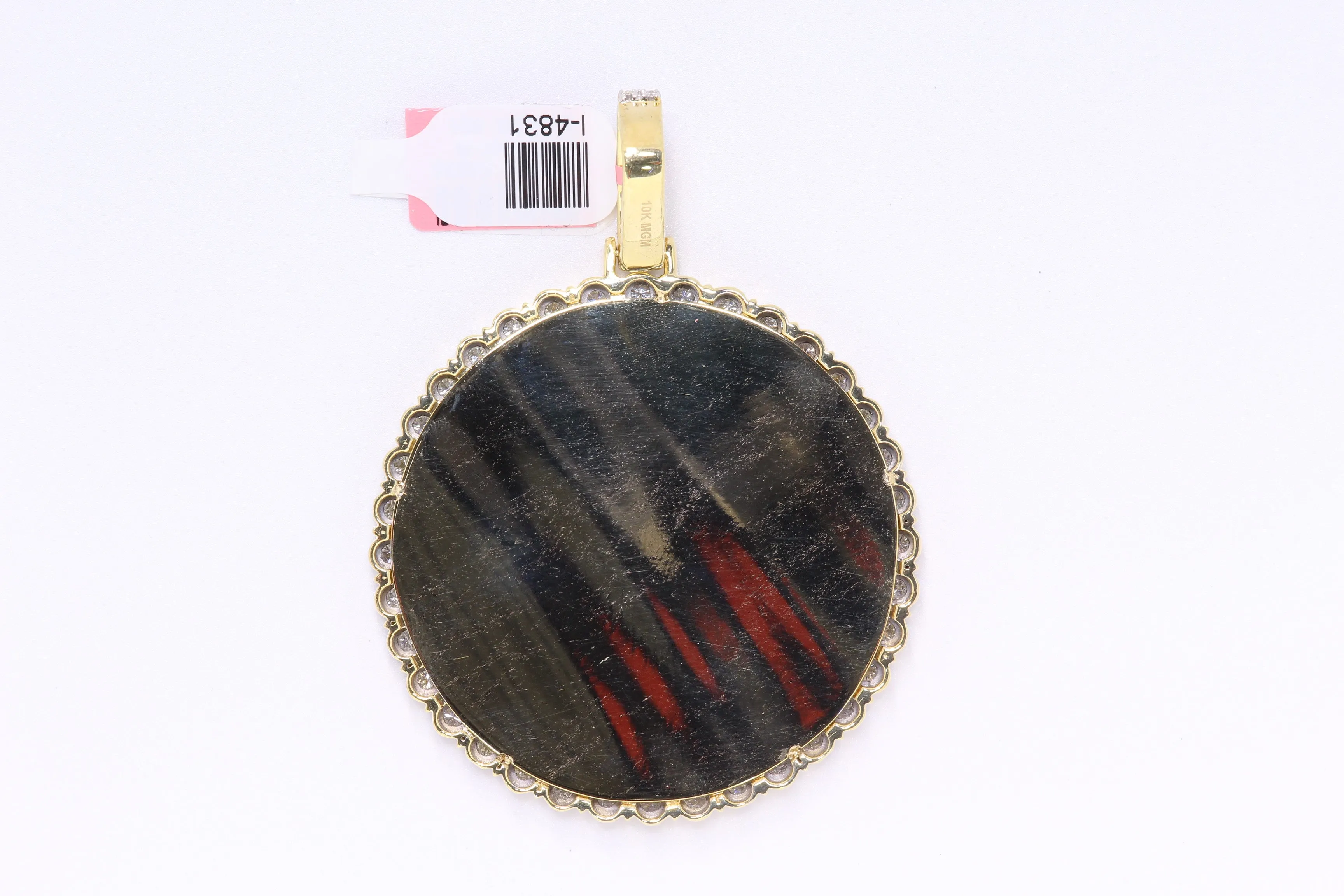 10k Yellow Gold Memory Pendants 2.10Ctw