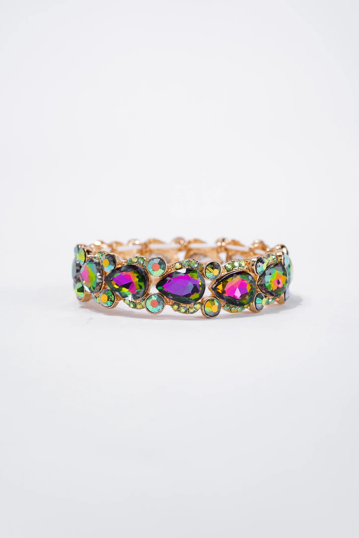 Bridget Stone Statement Stretch Bracelet