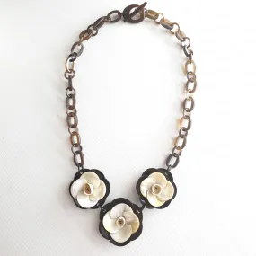 Charming Horn Necklace J18004, Made by Natural Material