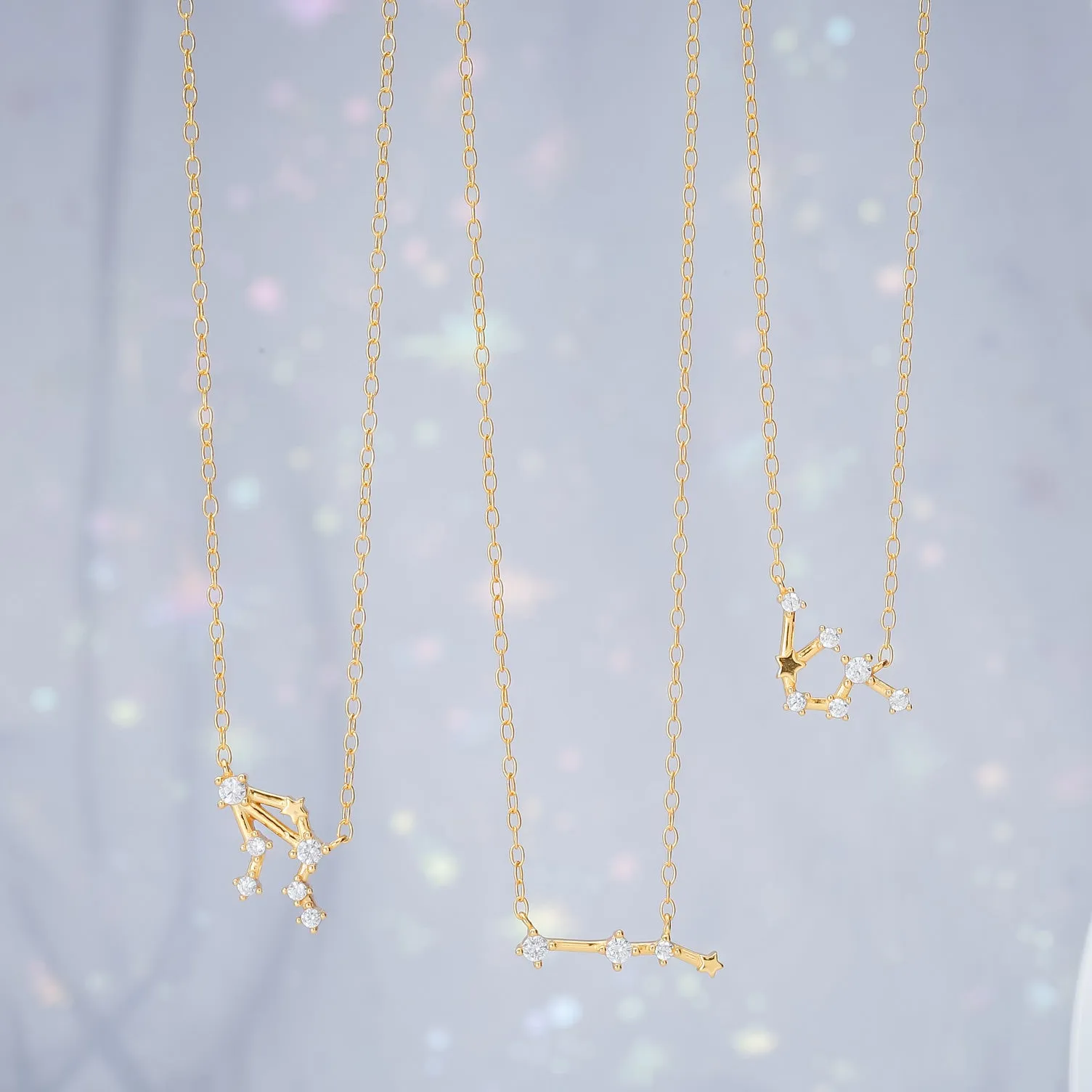 Constellation Diamond Pendant Necklace