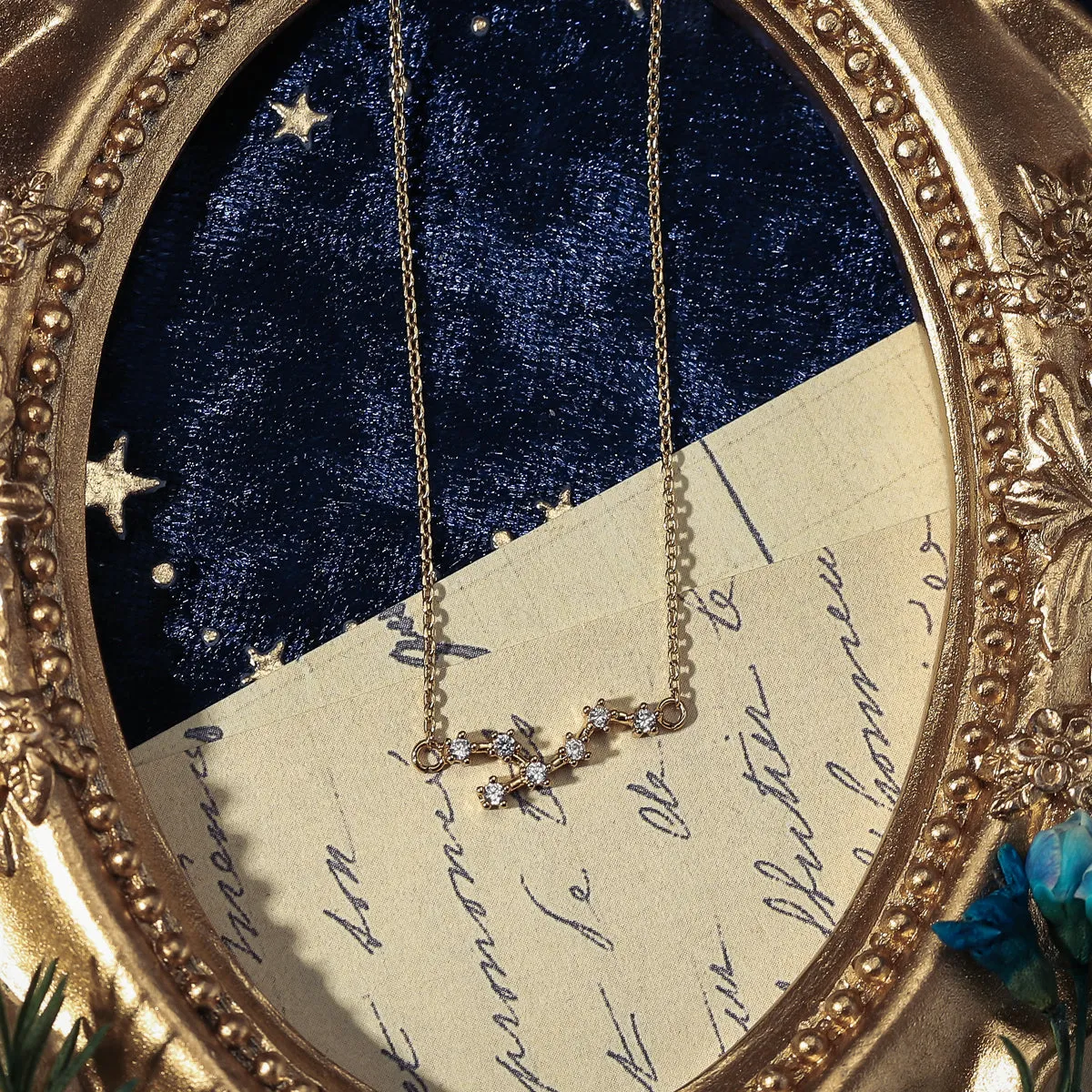 Constellation Diamond Pendant Necklace