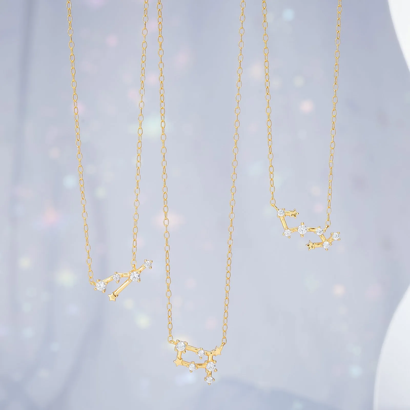 Constellation Diamond Pendant Necklace
