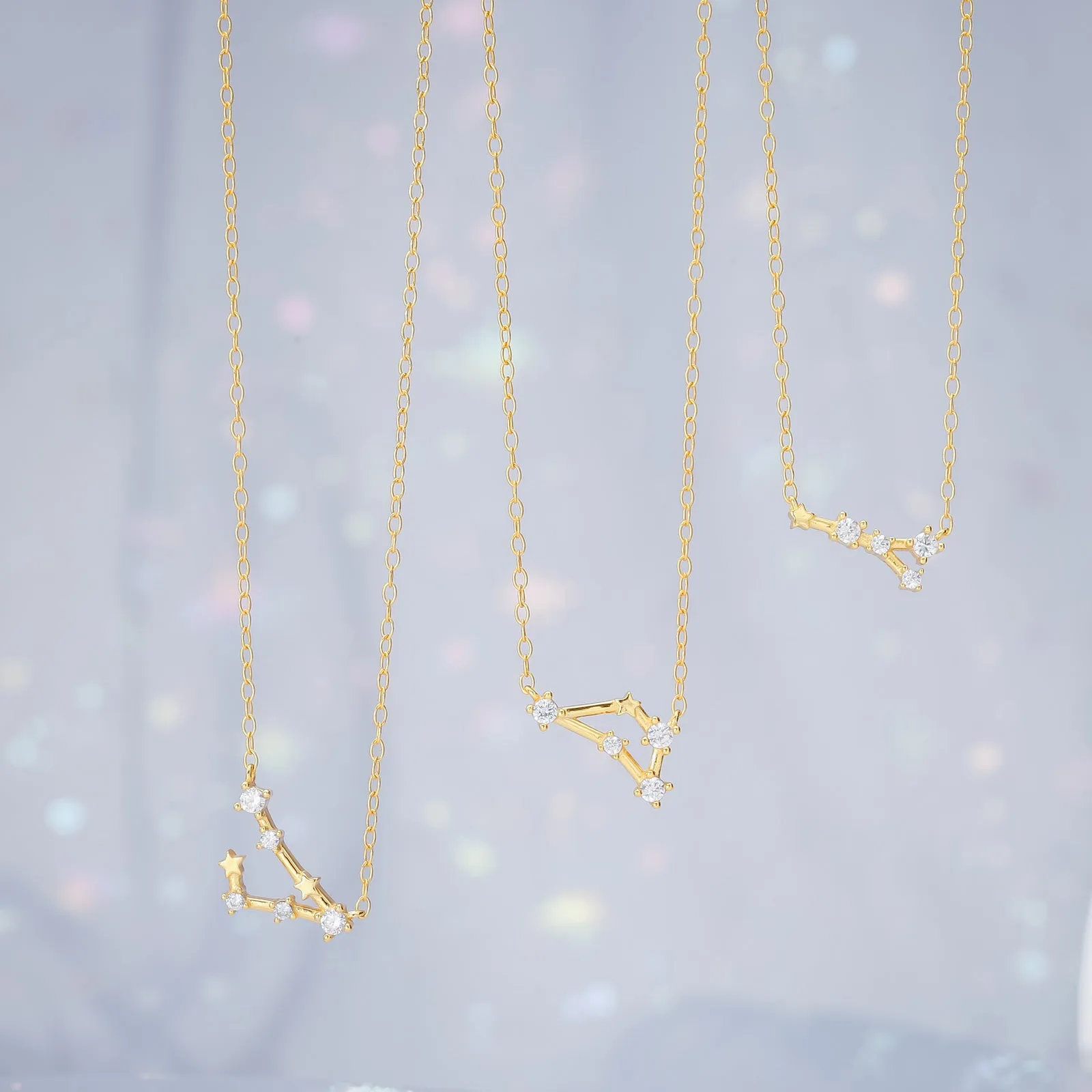 Constellation Diamond Pendant Necklace