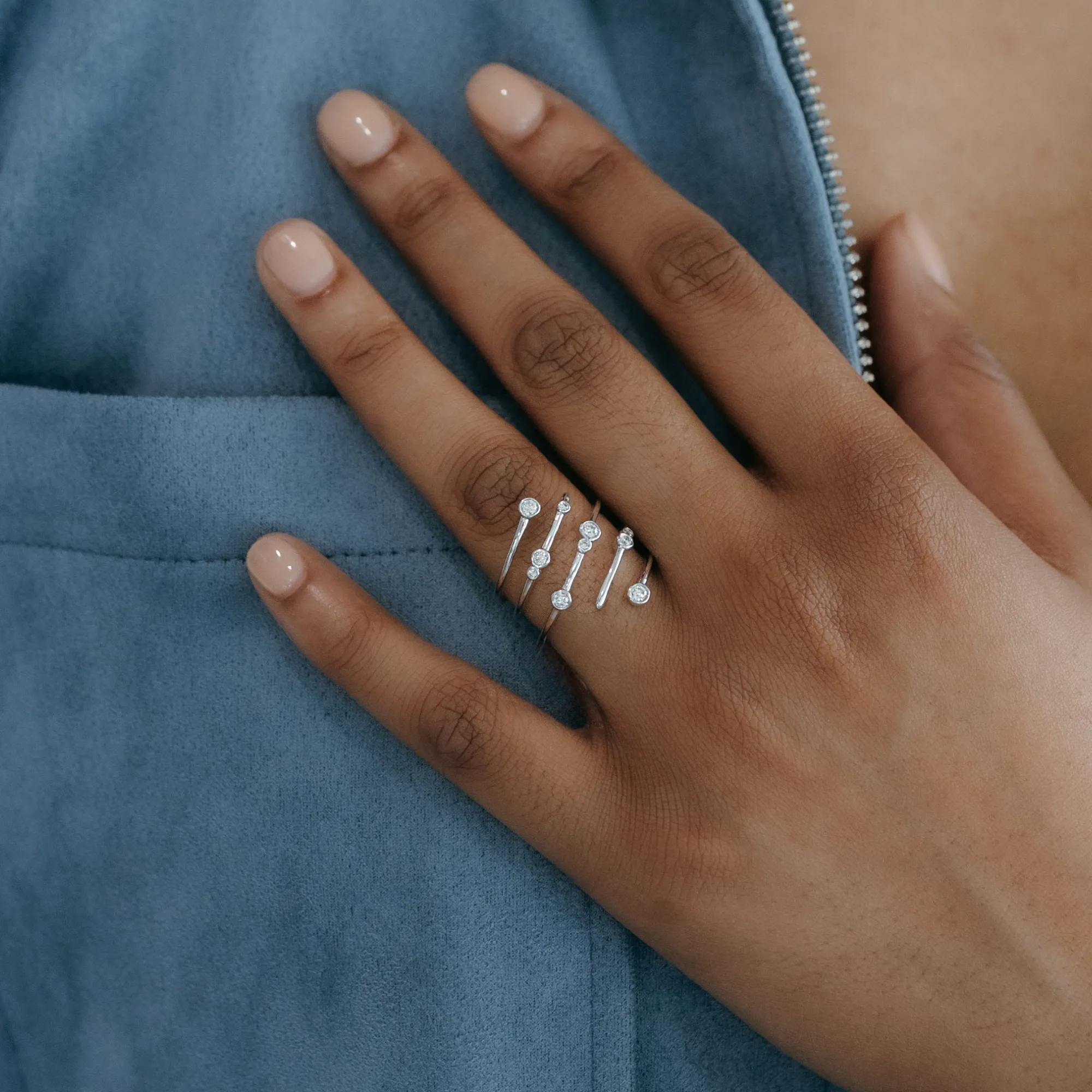 Constellations Diamond Wrap Ring