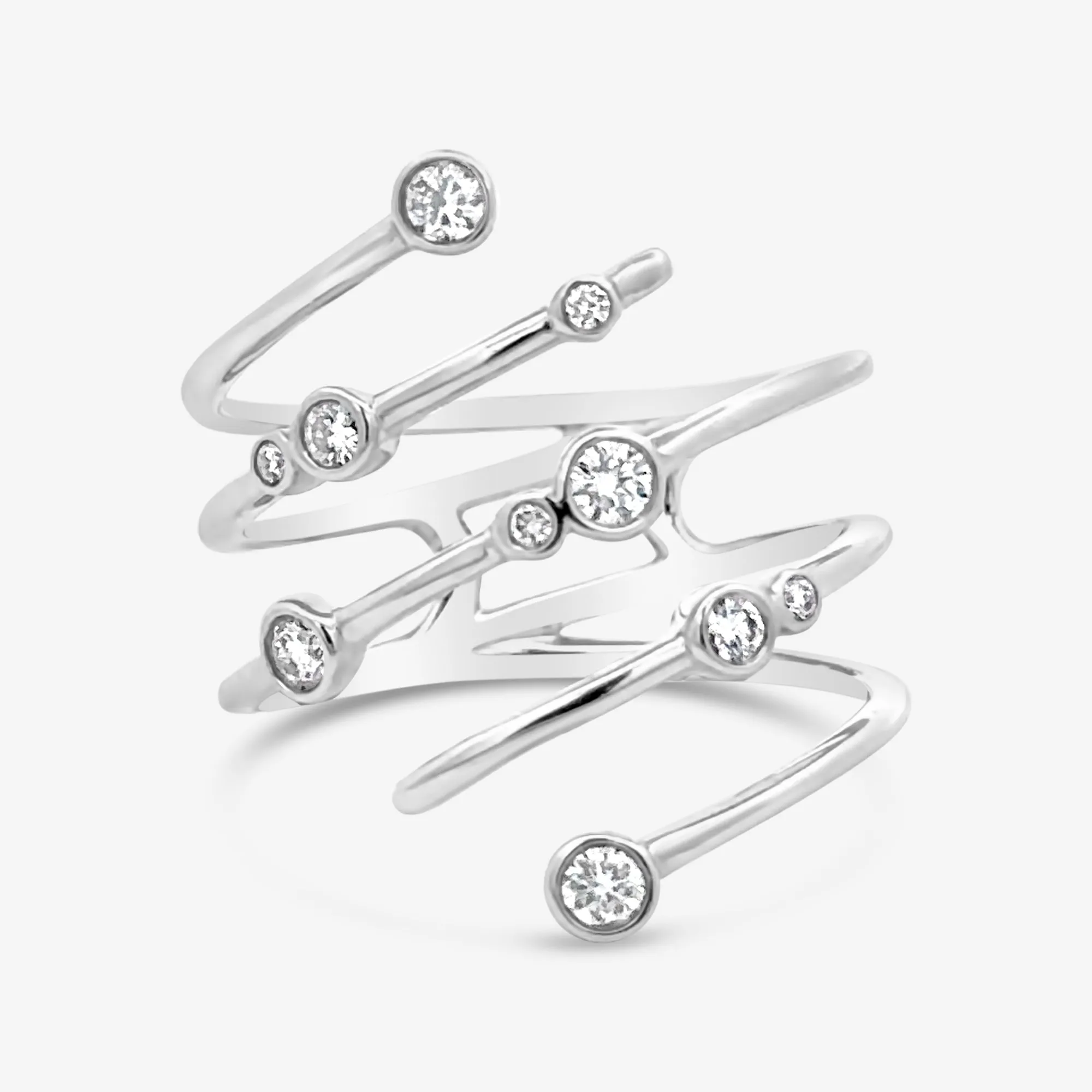 Constellations Diamond Wrap Ring