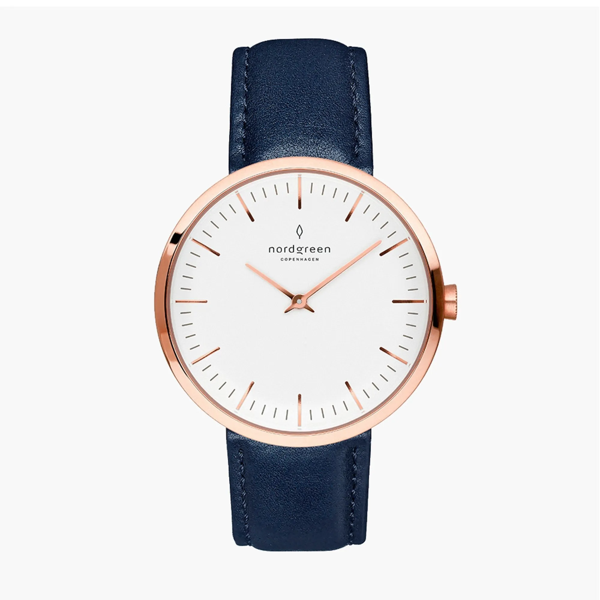 Infinity - Navy Blue Vegan Leather