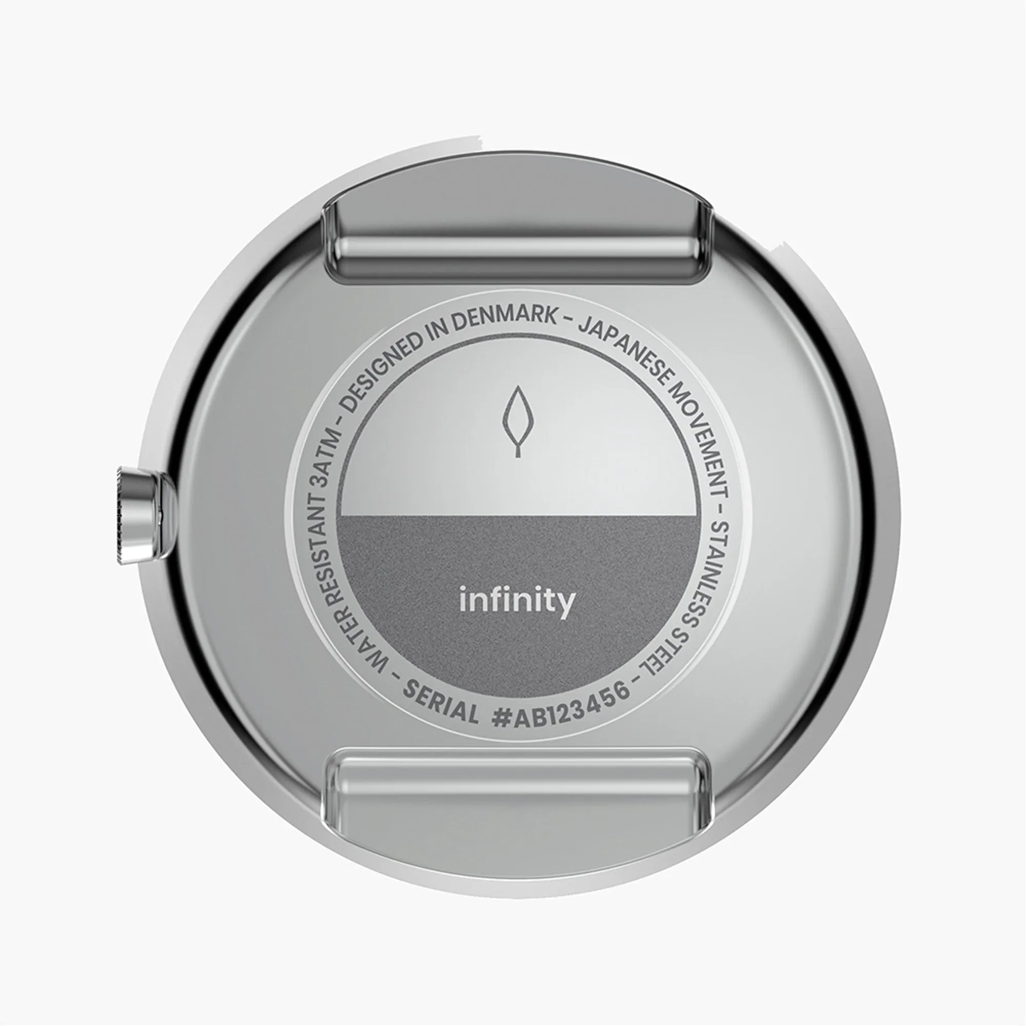 Infinity - Navy Blue Vegan Leather