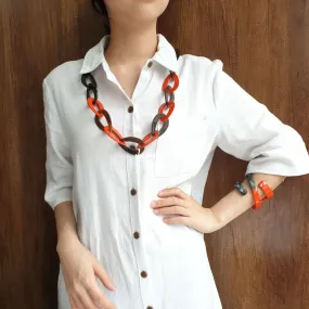 Natural Buffalo Horn Necklace, Handmade in Vietnam