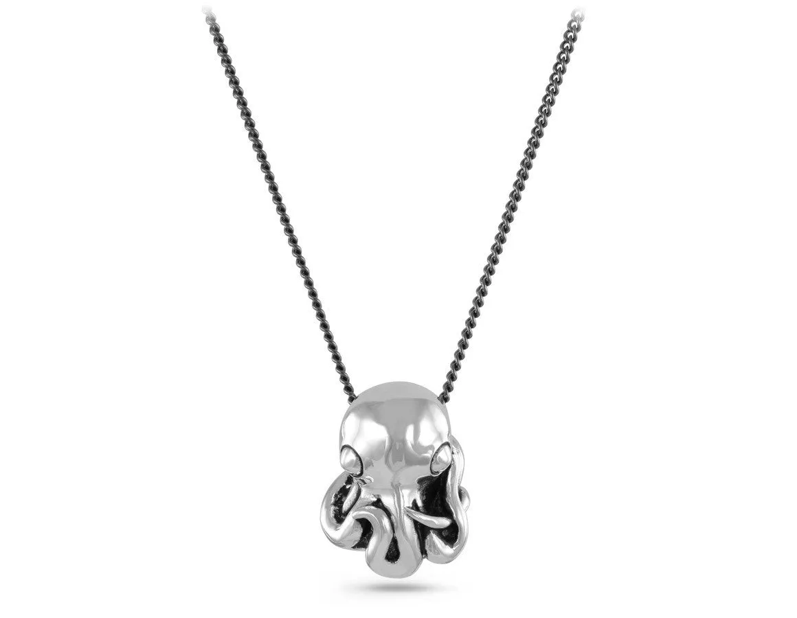 Octopus Necklace - Silver