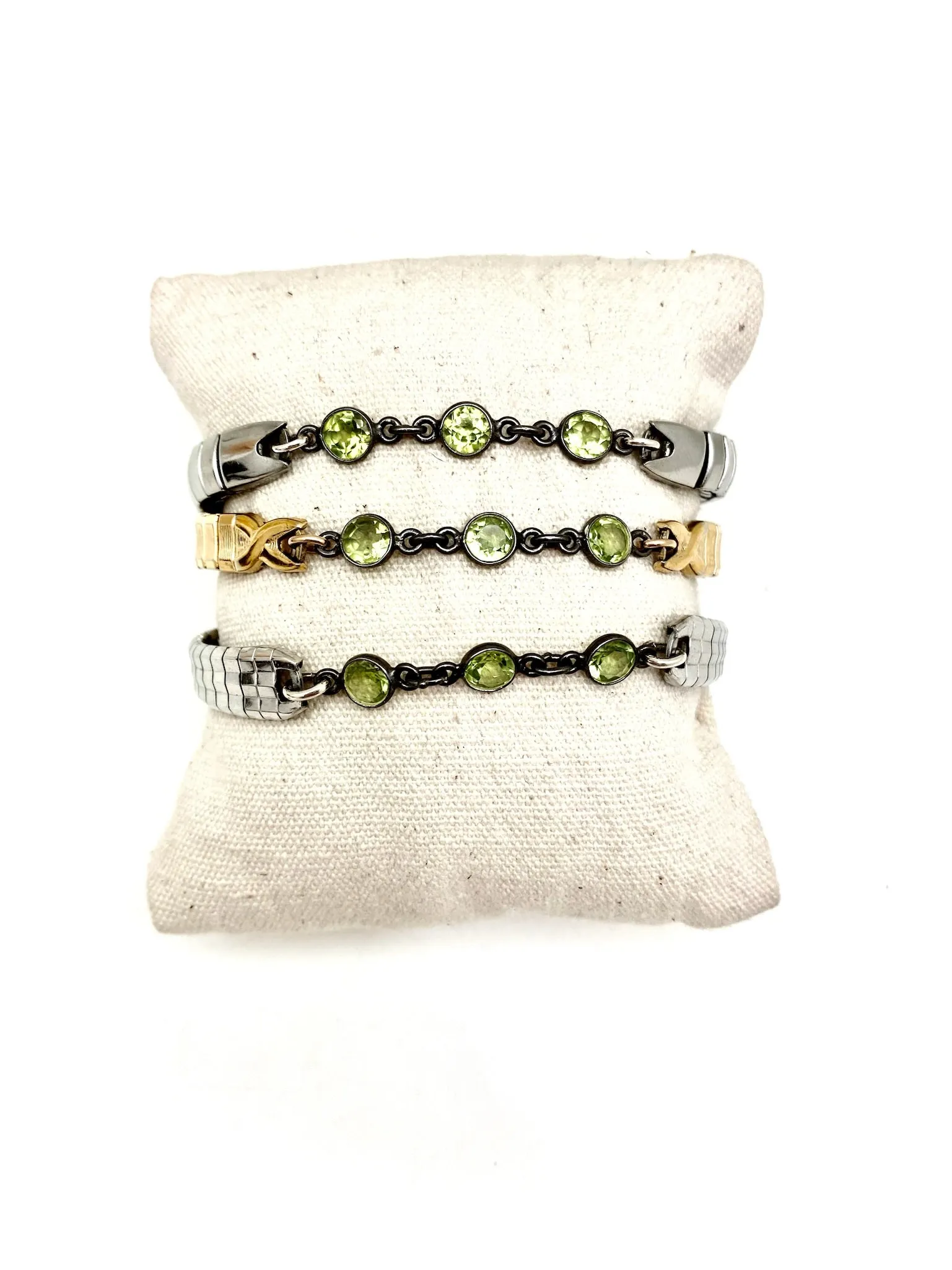 Peridot Watch Band Bracelets