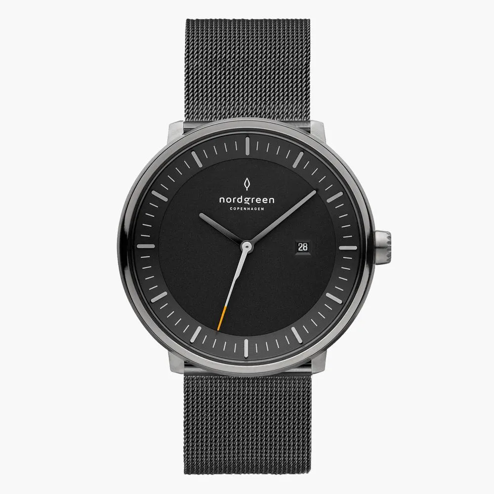 Philosopher | Black Dial - Mesh