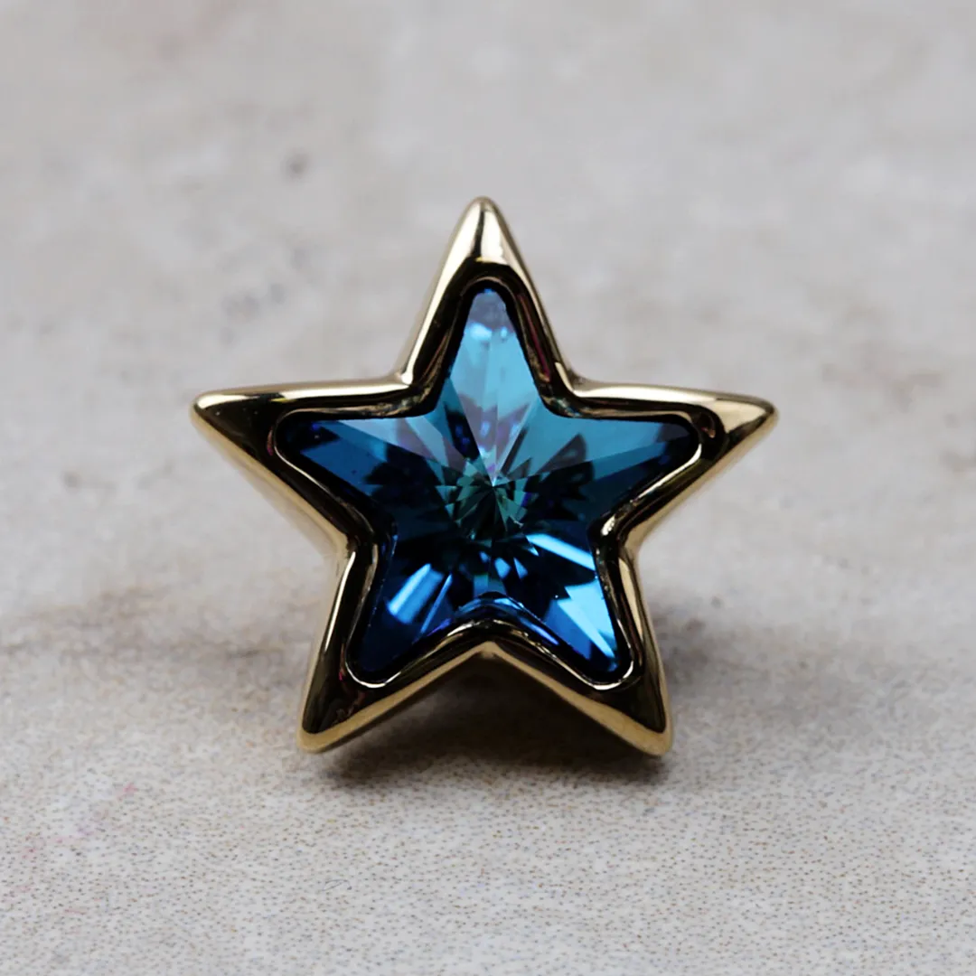 Qudo 13mm Stellar Topper | Assorted Colors | Gold