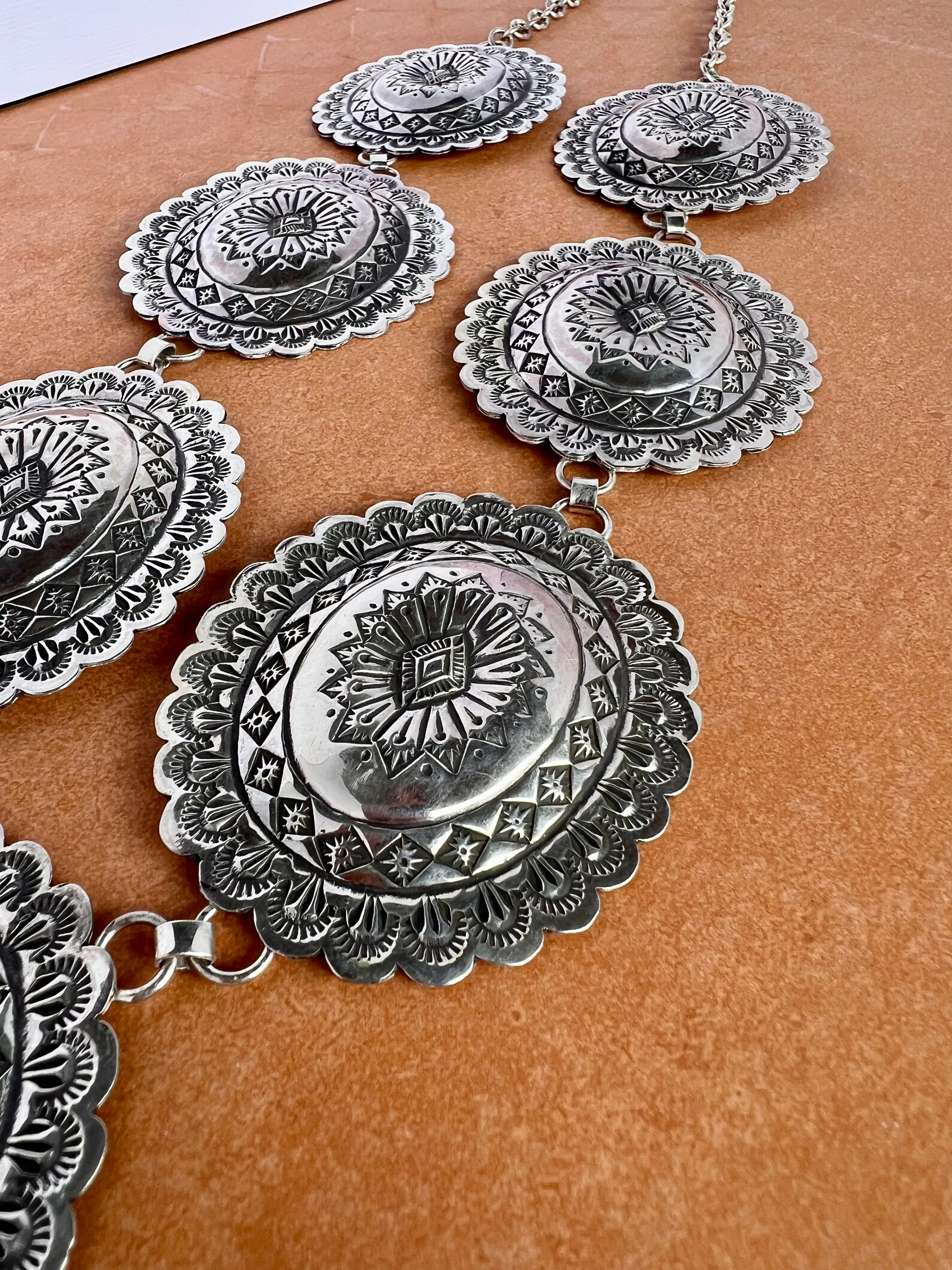 Statement Concho Necklace
