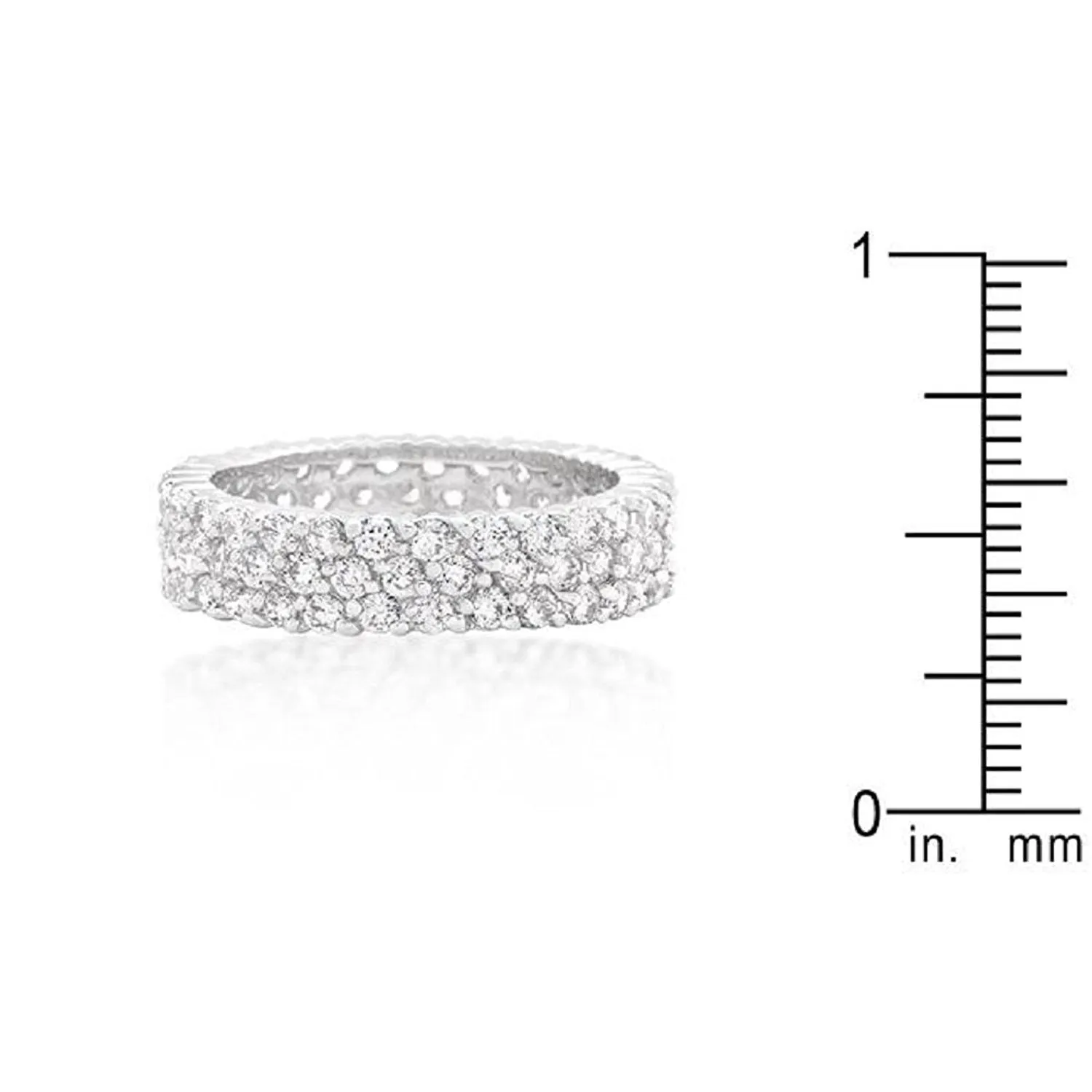 WildKlass Pave Eternity Ring